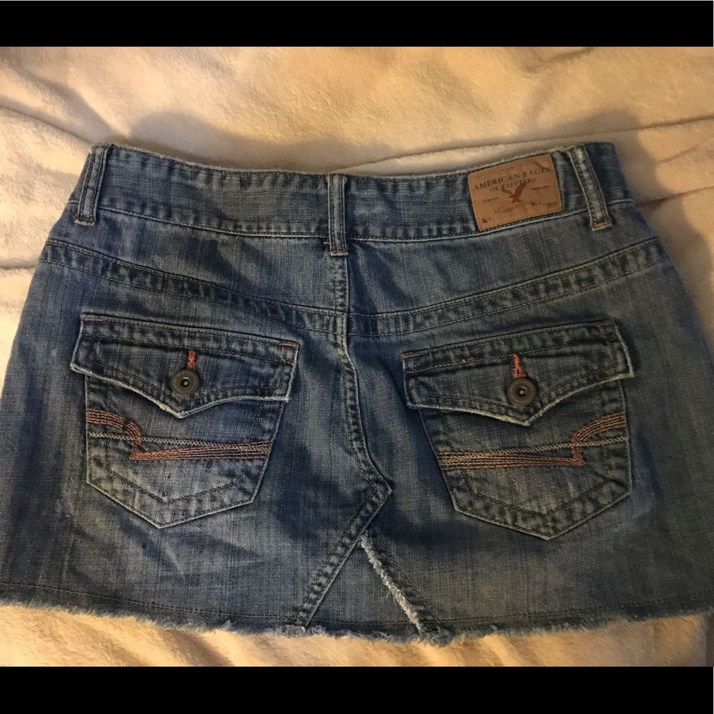 Hollister denim skirt